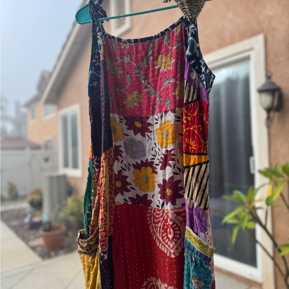 Colorful Patchwork Bohemian Pants - Picture 3 of 5